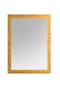 Hanah Home Espejo Decorativo Dorado con Marco